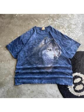 Vintage 90s The Mountain Wolf Tee